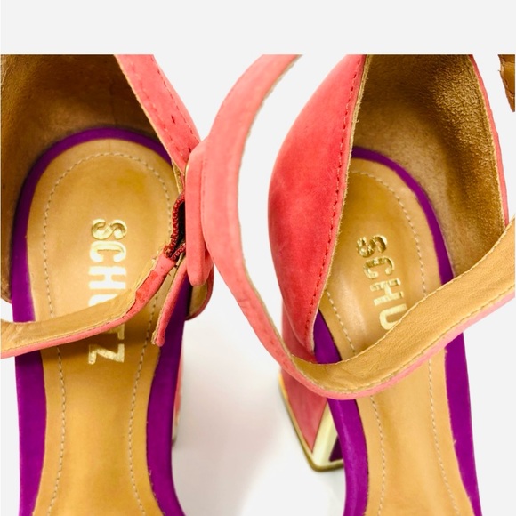 SCHULTZ - Color Block Sandals - Picture 11 of 13